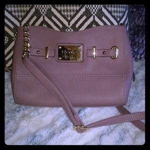 Nicole by NICOLE MILLER lavendar and gold Purse